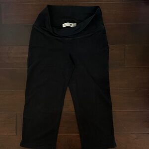 Black Cropped Leggings